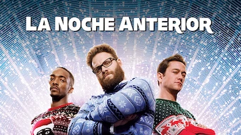 la noche anterior poster